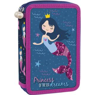 👉 Etui polyester multikleur Zeemeermin Sea Dreams - Dubbel Leeg Multi 5901130068210