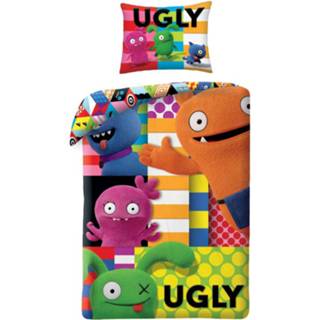 👉 Dekbedovertrek katoen multikleur Ugly Dolls - Eenpersoons 140 X 200 Cm Multi 5902729044660