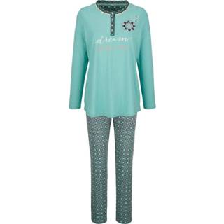 👉 Pyjama blauw groen Blue Moon Jadegroen::Bordeaux 4055706295768