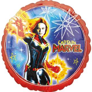 👉 Folieballon rood Amscan Captain Marvel 43 Cm 26635395106