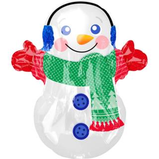 👉 Folieballon wit Anagram Adorable Snowman 45 X 53 Cm 26635401074