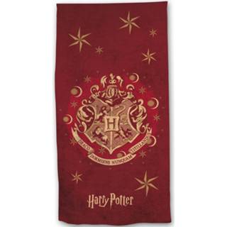 Strandlaken polyester rood Harry Potter - 70 X 140 Cm 5407007982929