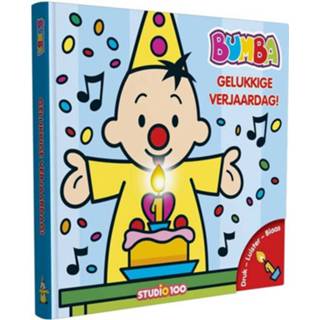 👉 Kartonboekje karton Studio 100 Kartonboek Bumba Gelukkige Verjaardag 16 Cm 9789462774933