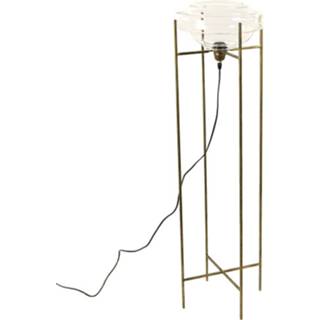 👉 Staande lamp metaal staal Countryfield Fridrik 33,5 X 115,8 Cm Brons 8718317792236