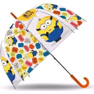 👉 Paraplu geel polyester Disney Minions Junior 45 Cm 8435507841658