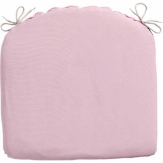 👉 Zitkussen katoen polyester roze Madison Panama 46 X 48 Cm Katoen/polyester Pastelroze 8713229269685