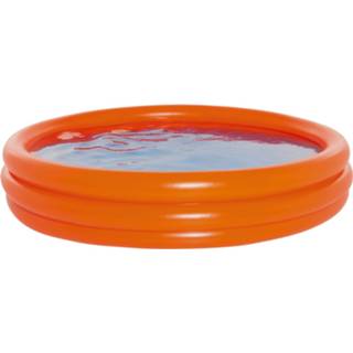 👉 Opblaaszwembad oranje kunststof Wehncke 200 X 39 4008332777184