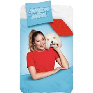 👉 Dekbedovertrek katoen multikleur Samson & Marie - 1-persoons (140x200 Cm + 1 Sloop) Multi 5414233236207