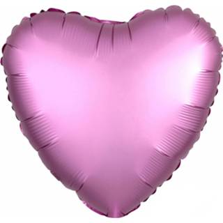 Folieballon roze Amscan Hartje 43 Cm 26635368223