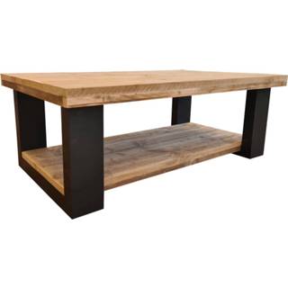 👉 Salontafel hout bruin Wood4you - New England Steigerhout 100lx90dx43h Dubbel 9110025713470