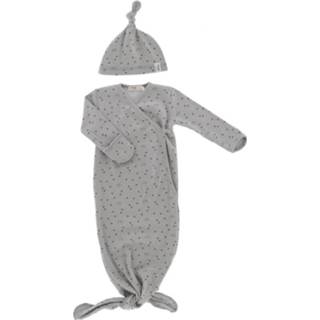 👉 Pyjama grijs katoen Snoozebaby Smokey 2-delig Mt 0-3 Maanden 8719743856431