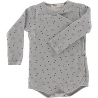 👉 Rompertje grijs katoen Snoozebaby Romper Smokey Junior Maat 50-56 8719743857148