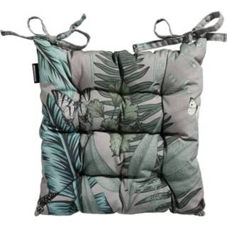 👉 Zitkussen grijs groen katoen Madison Toscane Scott 46 X Cm Grijs/groen 8713229300715