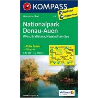 👉 Wandelkaart Kompass - Nationalpark Donau-Auen 9783850266772