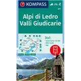 Wandelkaart Kompass - Alpi di Ledro, Valli Giudicarie 1. Auflage Neuausgabe 9783990445020