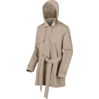 👉 Regatta Regenjas Garbo Dames Polyester Beige Maat 40