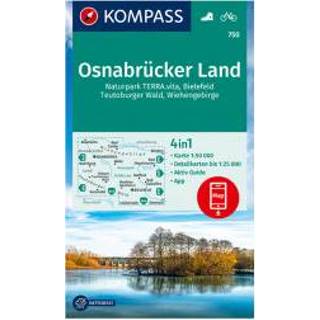 👉 Wandelkaart Kompass - Osnabrücker Land 1. Auflage 2020 9783990449196