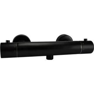 Thermostaatkraan zwart active Sanifun douche Nero mat 15. 5404013530588