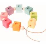 👉 Houten blok pastel stuks Alles van Grimm's verjaardagsring blokjes 4048565017817