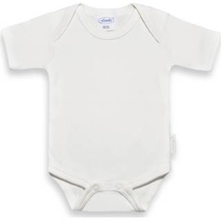 👉 Rompertje beige katoen bruin Funnies Romper Uni Line Junior Maat 62/68 7435143470459