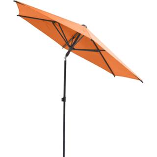 👉 Parasol oranje Sorara Valencia Balkon Ø 270 Cm 8719325290547