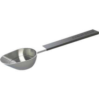 👉 Maatschepje zilver zilverkleurig Scoop Koffie Maatschep, - Barista & Co 5060433792977