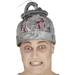 👉 Helm grijs EVA Fiestas Guirca Elektrische Stoel One-size 8434077261378