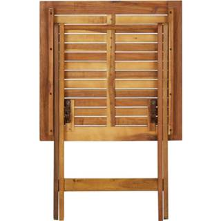 👉 Terrastafel acaciahout active Tuintafel inklapbaar 60x60x75 cm massief 8720286200230