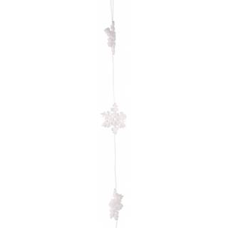 👉 Wit kunststof Peha Hangdecoratie Sneeuwvlokken 10 Cm 8712953744499