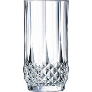 👉 Longdrinkglas glas transparant Eclat Longchamp - 28 Cl Set-6 883314564297