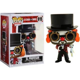 👉 Vinyl Funko Pop! Tv: La Casa De Papel - Professor O Clown 889698441964