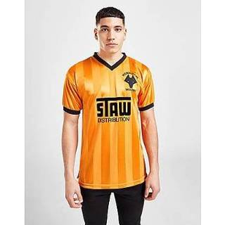 Retroshirt s mannen Score Draw Wolverhampton Wanderers FC '88 Home Retro Shirt Heren 5055126950291