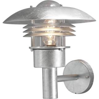 👉 Wandlamp staal zilver zilverkleurig Konstsmide Modena 60w 230v 29 Cm 7318307300321