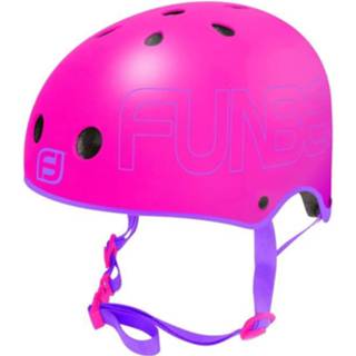 👉 Helm roze polyester s Funbee Kom Maat - Polyurethaanschuim Banden 3517132234724