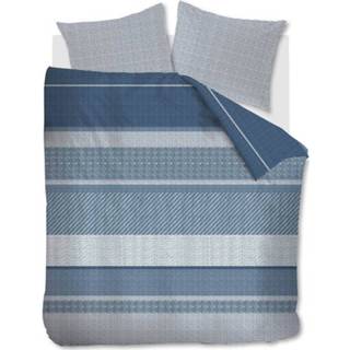 👉 Dekbedovertrek blauw katoen Beddinghouse Webbing - Lits-jumeaux (240x200/220 Cm + 2 Slopen) Blue 8719931395483