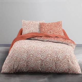 👉 Oranje Today Tweepersoonsbedset - 220 X 240 Cm Etnische Print Crazy Sasori 3574641054533