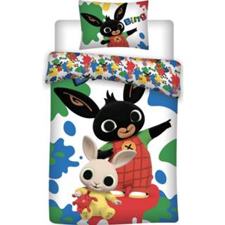 👉 Dekbedovertrek katoen Bing Bunny - Eenpersoons 140 X 200 Cm 8592753026298