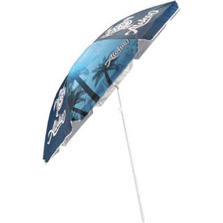 Blauw aluminium polyester Gerimport Strandparasol Aloha 200 X 180 Cm 8430540979320