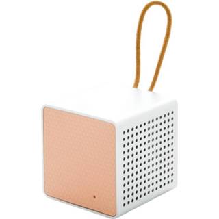 👉 Luidspreker zalmkleurig wit Xd Xclusive Speaker Vibe Bluetooth 6 Cm Alu Zalmroze/wit 2-delig 8714612106877