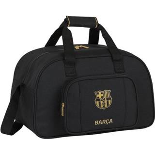 👉 Sporttas goud polyester zwart Fc Barcelona Gold - 40 X 24 23 Cm 8412688387908