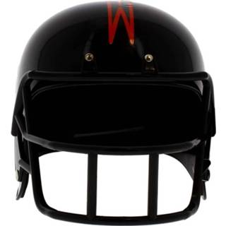 👉 Helm zwart kunststof Fiestas Guirca American Football 20 X 26 Cm One-size 8434077134030