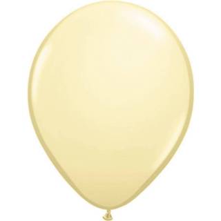 👉 Ballon multikleur Ballonnen Metallic Ivoor 50 Stuks 8718758606833