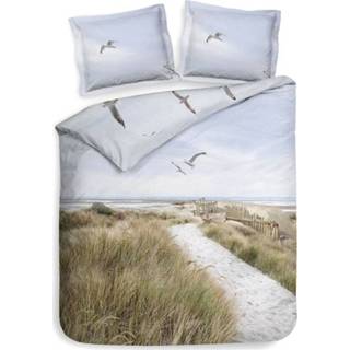 👉 Dekbedovertrek katoen satijn multikleur Heckett & Lane Ravi - Lits-jumeaux (260x200/220 Cm + 2 Slopen) Multi 8718518292863