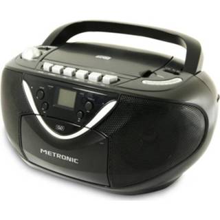 👉 Draagbare radio Metronic 477131 Cd/mp3 - Cassette 3420744771313