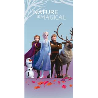 Strandlaken polyester multikleur Disney Frozen Nature Is Magical - 70 X 140 Cm 5407007982868
