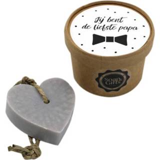 👉 Handzeep Soap & Gifts - Hartvormig 80 Gram Doosje Jij Bent De Liefste Papa 8719322913456