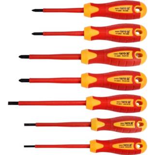 👉 Schroevendraaierset Yato 7-delige Geïsoleerd 1000 V 5906083928284