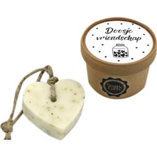 👉 Handzeep Soap & Gifts - Hartvormig 80 Gram Doosje Vriendschap 8719322913357