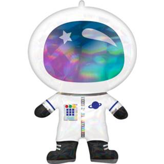 👉 Folieballon wit Amscan Supershape Hologr. Ir. Astronaut 45 Cm 26635411967