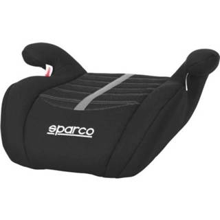 👉 Zwart grijze Sparco Low Booster Seat Group 2/3 (15 / 36kg) Streep 8436585100378